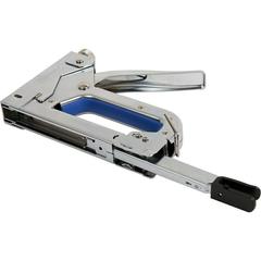 Степлер механический КОБАЛЬТ скобы 4-14мм (тип 53), верхний рег.удара, стальной корпус (240-652)