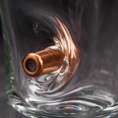 Стопки «Непробиваемые», 2 шт. с пулей, 50 мл