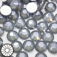 Купите бордовые стразы клеевые холодной фиксации Frozen Black Diamond Морозный Серый