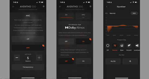 beyerdynamic AVENTHO 300 black, накладные наушники (#1000981)