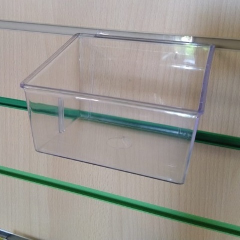 Контейнер подвесной А363 для Экономпанели, 148х150х150 мм, прозрачный