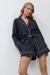 Пижама женская с шортами ARUELLE CASEY | Графит