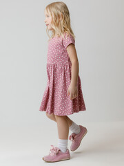 платье  для девочки  КР 5644/темно-розовый 1710 Н083 к643