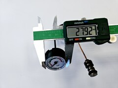 Манометр с медной трубкой для BOSCH Gaz 2000W/6000W (арт. 87186457920_н/о)