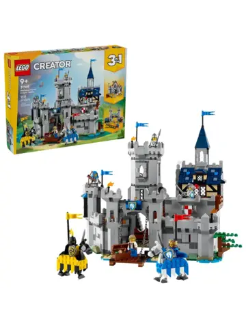Конструктор Creator 31168 Замок Конного Рыцаря 3в1