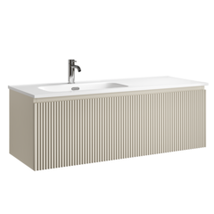 Sancos SNR1.0120LCE Тумба подвесная SANCOS Snob R 1.0 1195х445х406, c одним ящиком оснащенным доводчиками, Beige Soft , арт.SNR1.0120LCE фото