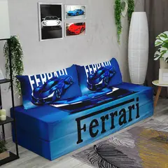 Бескаркасный диван кровать раскладной "Ferrari"