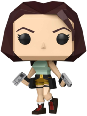 Фигурка Funko POP! Games Tomb Raider Lara Croft (Polygonal)