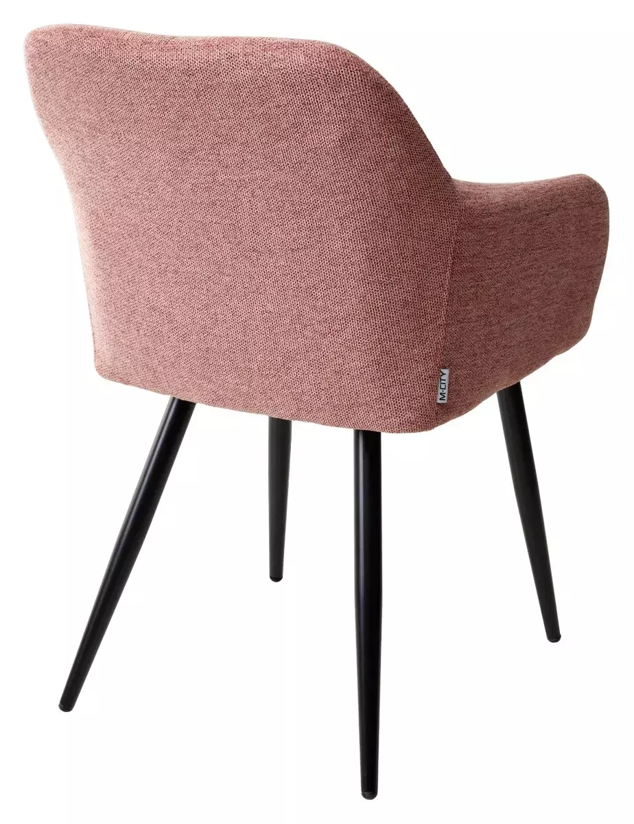 Стул BRANDY WZ2042-11 брусничный фактурный велюр/ черный каркас М-City