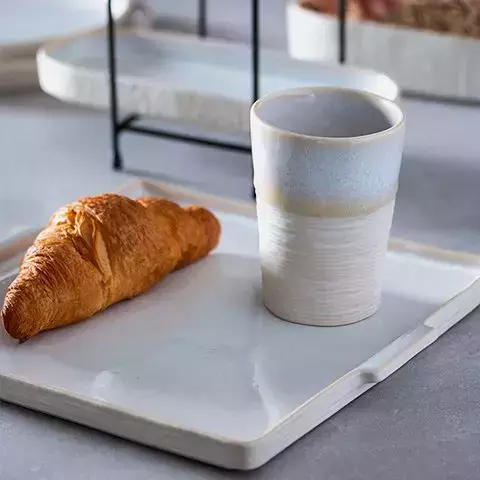 Чашка 270мл Costa Nova Notos бело-черная