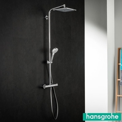 Душевая система с термостатом для душа, хром Hansgrohe Crometta 240 Showerpipe 27271000