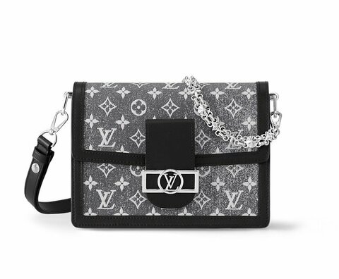 Сумка Louis Vuitton Dauphine MM серый