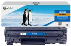 Картридж G&G, аналог HP CB436A/ Canon 713 2k с чипом