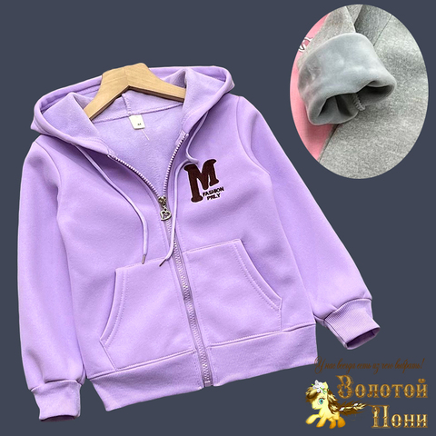 Толстовка на меху д (5-9) 240826-GF1402