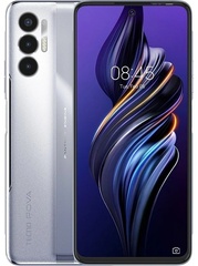 Смартфон TECNO Pova 3 NFC 6 ГБ/128 ГБ серебристый
