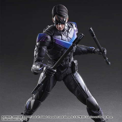 Бэтмен Рыцарь Аркхема фигурка Найтвинг (копия) — Batman Arkham Knight Nightwing Play Arts Kai (copy)