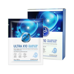 Тканевая маска с коллагеном ENOUGH Ultra X10 Collagen Pro Marine Mask