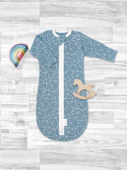 Утеплённый спальный мешок Mjölk Blue Ice