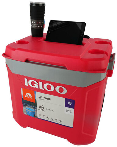 Изотермический контейнер Igloo Latitude 60 QT Roller Red