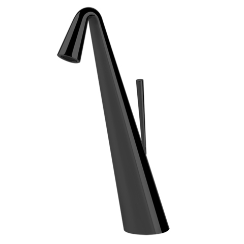 Gessi Cono Смеситель для раковины  высокий,соединительные шланги на 3/8, цвет Black XL 45003#299