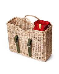 Корзина для велосипеда с отделением для бутылки