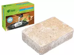 Брикет соляной с травами Ромашка 1300г Банные штучки