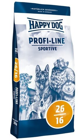 купить Happy Dog Profi-Line Adult Sportive 26/16 сухой корм для собак с повышенными потребностями в энергии 20 кг