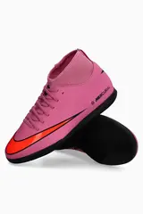 Футзалки Nike Mercurial Superfly 10 Club IC Junior - бордовый