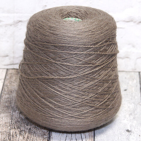 Меринос Di Ve NORWAYWOOL 2/5 серо-коричневый
