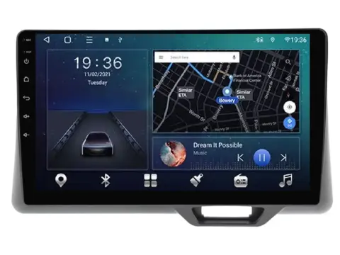 Магнитола для Honda N-BOX (2023+) Android 11 2/32GB QLED DSP 4G модель HO-255TS18
