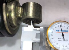 Амортизатор для Yamaha XV1700 Roadstar 12мм* 270мм / желтый