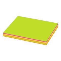 
          Блок для записей с клеевым краем, Alingar, неон, 76 мм * 125 мм, 4 цвета, 100 листов
