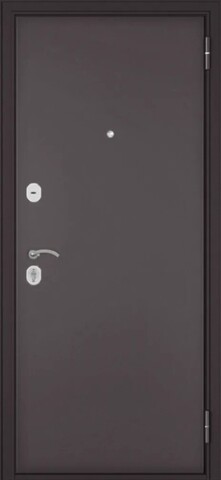Дверь входная Мастино (Бульдорс) Хоум Эко 137 нестанарт, 1 замок, 1,4 мм металл, (антрацит букле+пепельный орех) #2