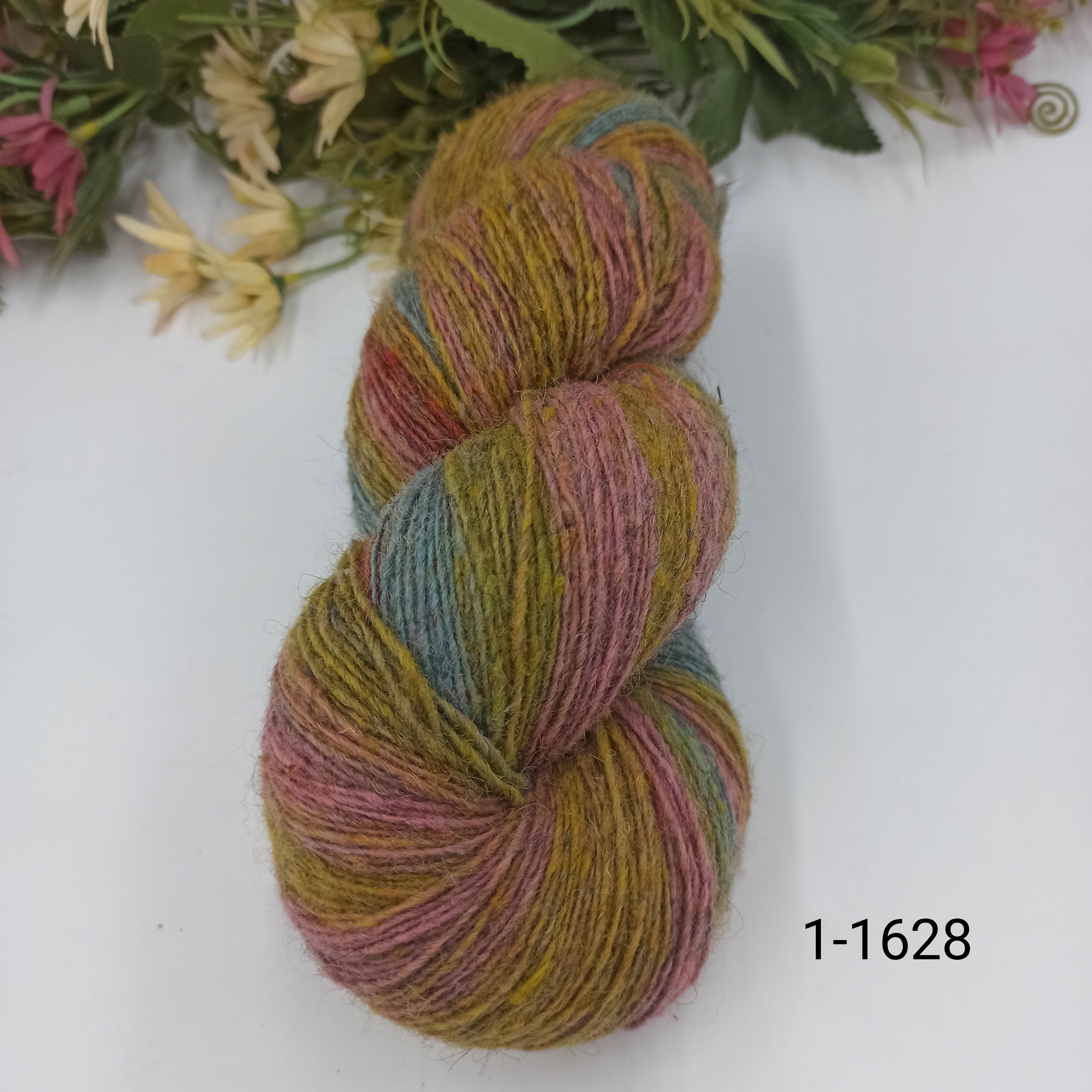 Дундага 6/1 шерсть секционного окрашивания 01-1628 420м/100гр