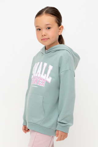 джемпер  для девочки  КР 302676/голубой прибой