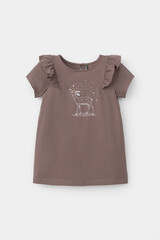 туника  для девочки  КР 5904/капучино к515