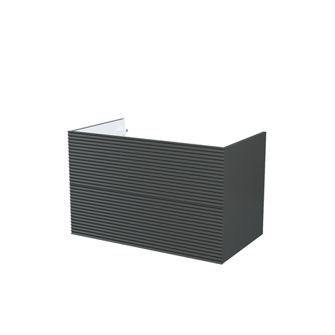 Тумба подвесная IDDIS Bild, 80 см, темно-серый, BIL80G0i95