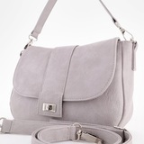 Сумка Саломея 460 итальянский светло-серый