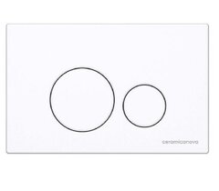Ceramica Nova Round CN001W Кнопка для инсталляции Invision цвет белый фото