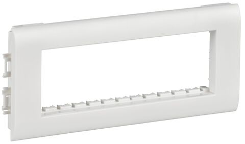METRA Рамка и суппорт на 6 модуля 75мм белый IEK