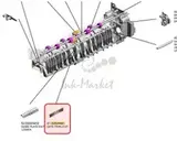 Переключающая планка RICOH D2024481