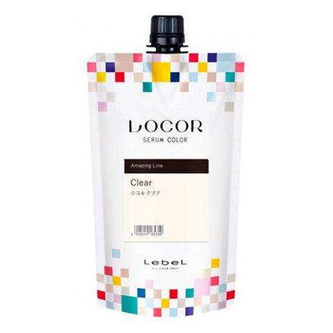 Lebel Locor Serum Color Clear - Оттеночный краситель-уход Прозрачный