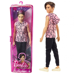 Кукла Кен Barbie Fashionistas, толстовка с капюшоном