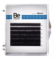 Черные ресницы Be perfect Black MIX 6 линий