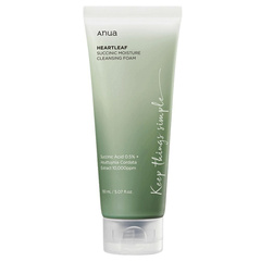 Гель-пенка для умывания с янтарной кислотой ANUA Heartleaf Succinic Moisture Cleansing Foam 150 мл