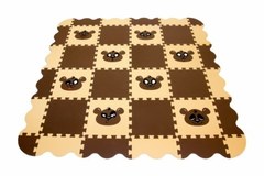 Напольная мозаика-пазл ECO COVER Панда с бортиками 33МП2,7/П