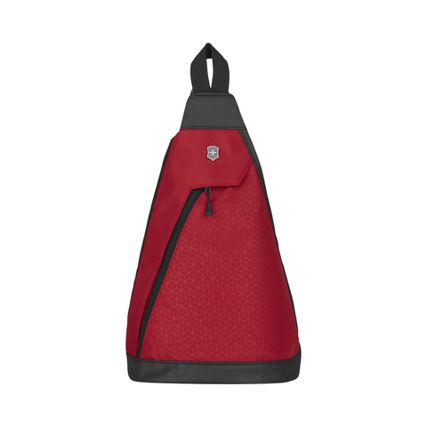 Рюкзак VICTORINOX Altmont Original Dual-compartment Mono-sling, одноплечный, цвет красный, 43x25x14 см., 7 л. (606750) - Wenger-Victorinox.Ru