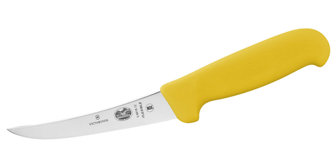 Нож кухонный Victorinox Fibrox разделочный, 120 mm, Yellow (5.6618.12)