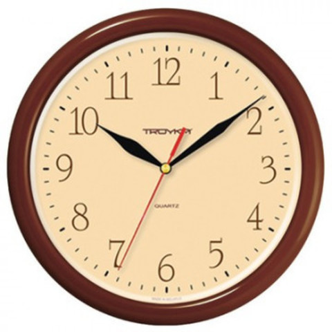 Часы настенные Troyka 21234287 (24.5х24.5х3.6 см)