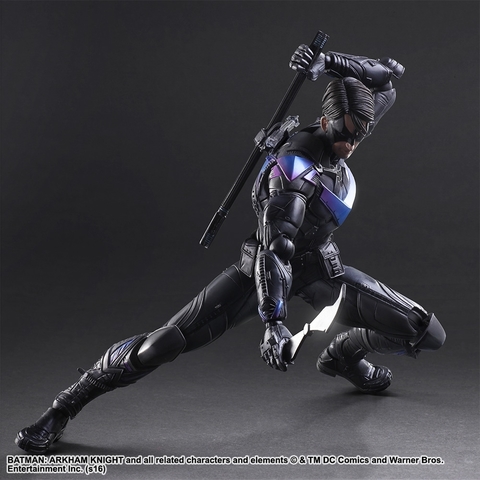 Бэтмен Рыцарь Аркхема фигурка Найтвинг (копия) — Batman Arkham Knight Nightwing Play Arts Kai (copy)